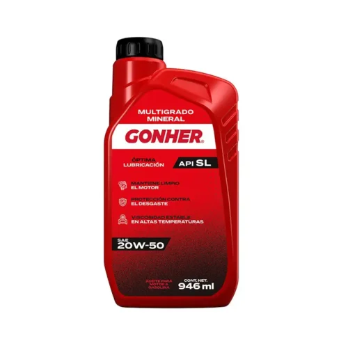 Aceite Gonher 20W50 946ml