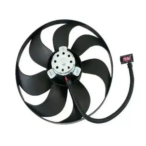 Motoventilador Golf Jetta A4 Beetle Polo Audi A3 97-03 2.0 Cordoba 2.0 03-05 Ibiza 02-05 Con Aire 345mm 100/60W Izquierdo Tipo AEG 6E0959455A