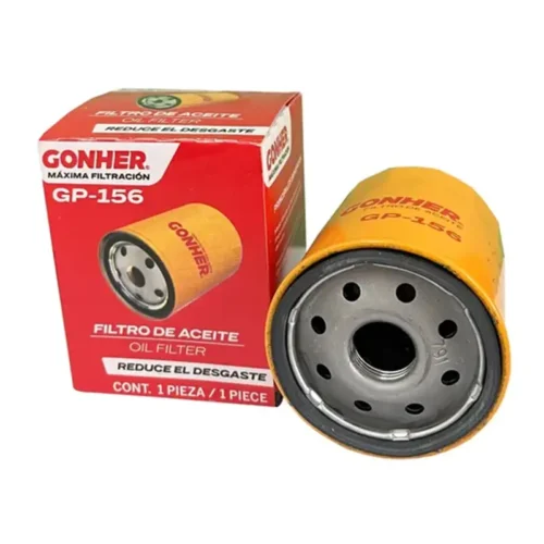 Filtro Aceite GP-156 Gonher Rav4 2.0 96-03 Sienna 2.5 21-22 Tacoma 2.7 21 Yaris 1.3 03-05 1.5 05-19 Camry 2.0 88-91 2.2 92-01 Corolla 1.6 88-97 1.8 93-08 Vibe 1.6 06 1.8 03-08 Matiz 1.0 04-15 G Vitara 2.4 09-10 Swift 1.5 07 Avanza 1.5 07-13