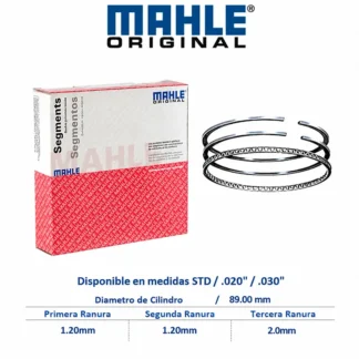 Anillos Motor Altima 2.5 07-17 Sentra 2.5 07-12 Frontier 2.5 07-17 Pathfinder 2.5 14 Rogue 2.5 08-17 42286CP M2C4516-STD